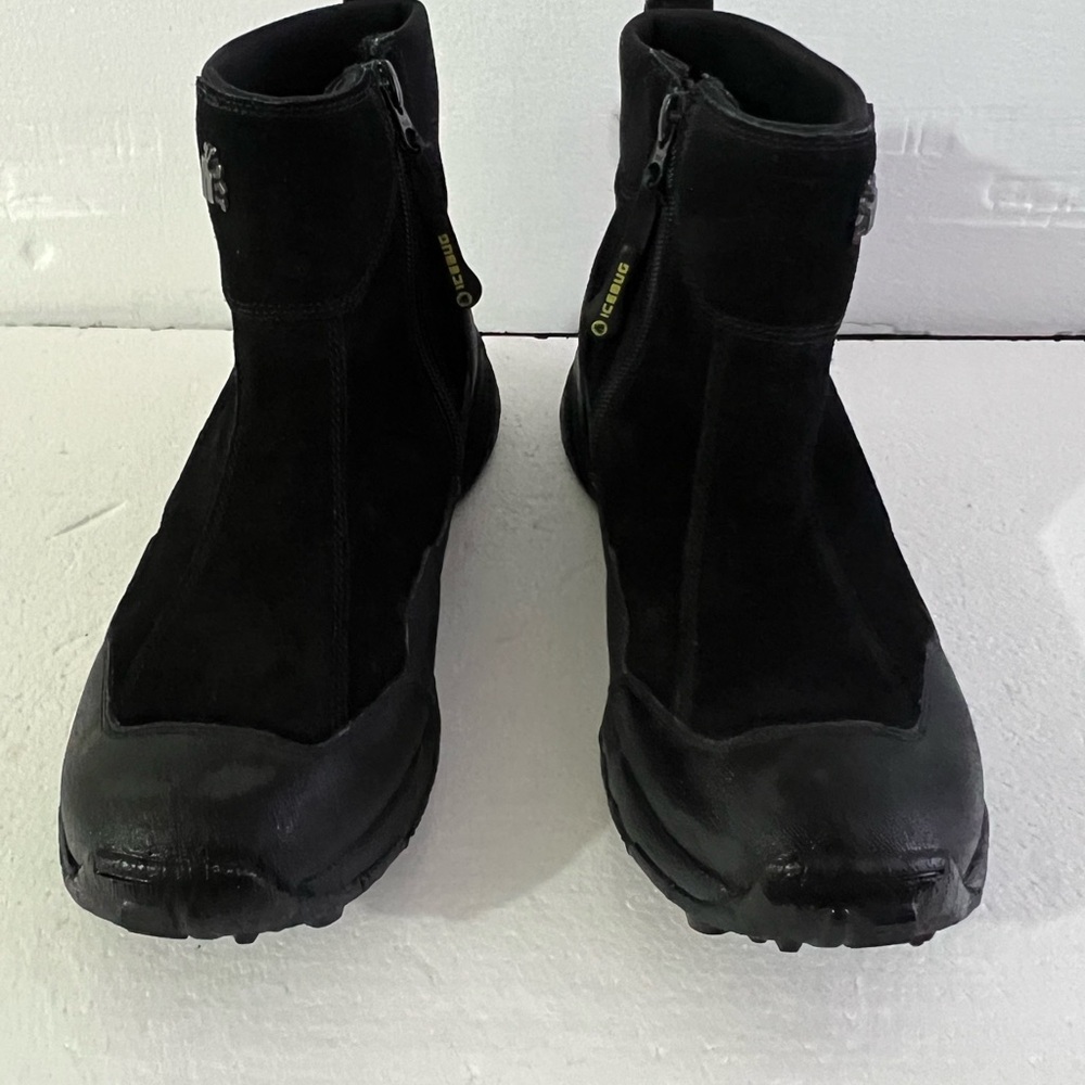 Icebug Metro-L W/ BUGrip Studded Walking Snow Ice Black Boot 9.5 great